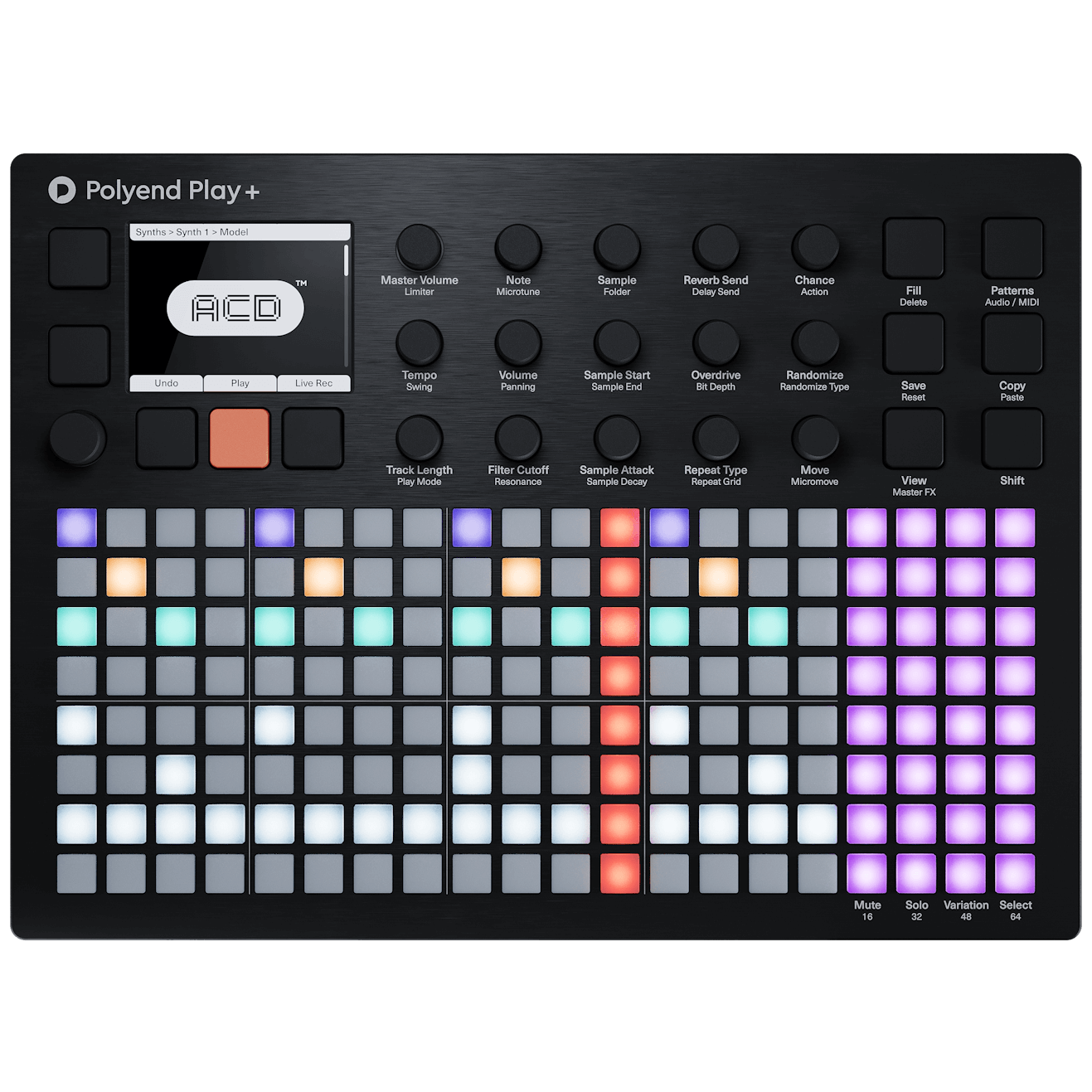 新品未使用 Polyend Play Groovebox8 ポリエンド プレイ Polyend Playのご紹介。