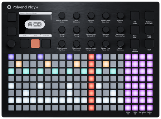 DJ機材 Polyend Play Polyend Play+ Standalone Synthesizer, Sampler, and MIDI