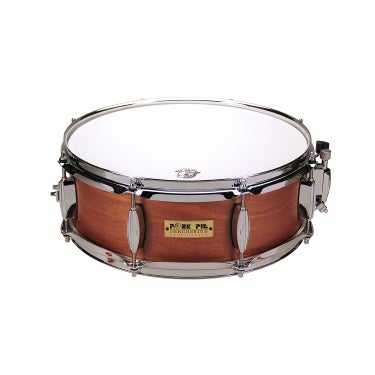 Pork Pie 5X14JPSN 14x5 USA Custom Mahogany Snare Drum Turquoise Sparkle