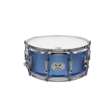 Pork Pie 65X14BMPB 14x6.5 USA Custom Maple Snare Drum Porcaro Blue