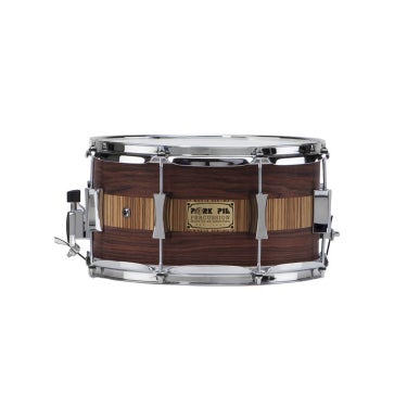Pork Pie 6X14JPSN 14x6 USA Custom Maple Snare Drum Custom Rosewood/Zebrawood