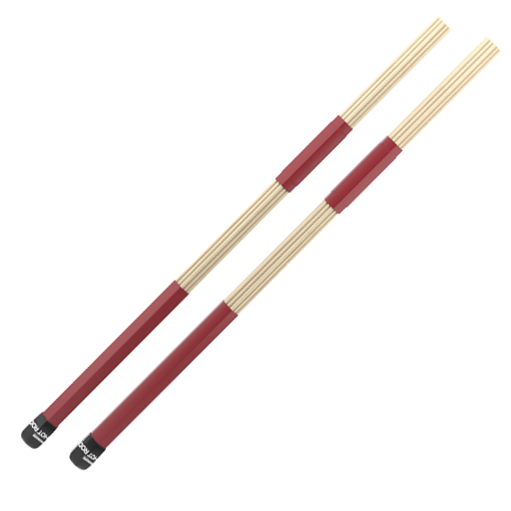 Promark H-Rods Hot Rods Bundled Rod Drumsticks, Birch - 16" Length; 0.560" Diameter