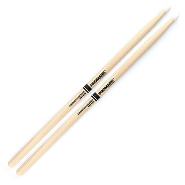 Promark PRTXR5AN Natural 5A Nylon Tip Drum Sticks Pair