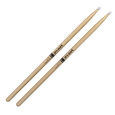 Promark TX5AN Classic Forward 5A Hickory Drum Sticks with Nylon Tips