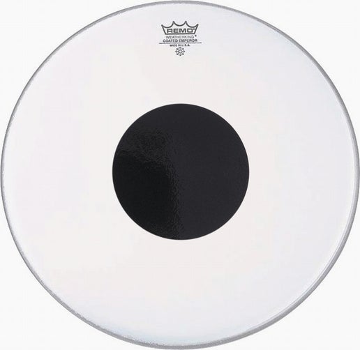 Peau De Tambour Remo Emperor X - 14 Pouces (35,6cm) - Enduit Blanc - Pour Caisse Claire - Ton Chaleureux
