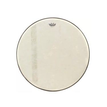Remo P31518FDFLT Powerstroke 3 Fiberskyn Diplomat Felt Tone Bass Drumhead - 18-inch