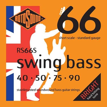 Rotosound RS66S Shortscale Bass Guitar Strings 40-90