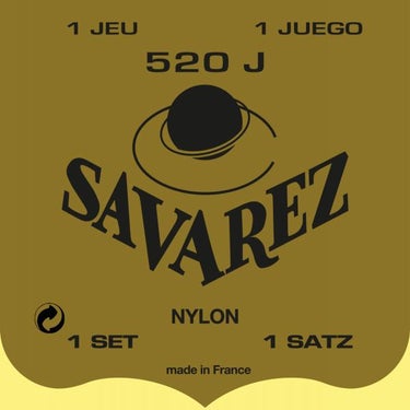 Savarez 520J Super-High Tension Classical Guitar Strings - Yellow