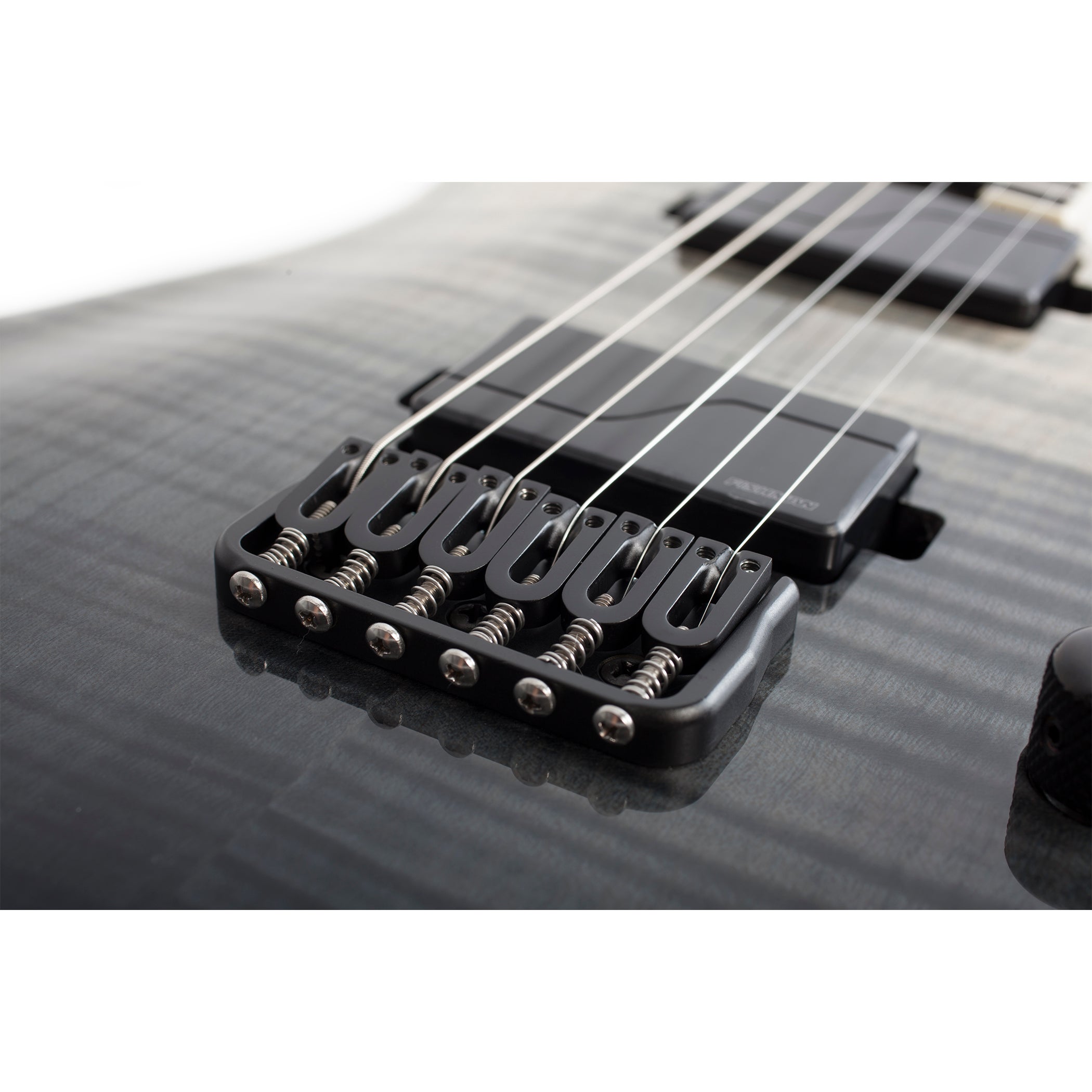Schecter C1-SLS-Elite HH Electric Guitar - Black Fade Burst, 1351
