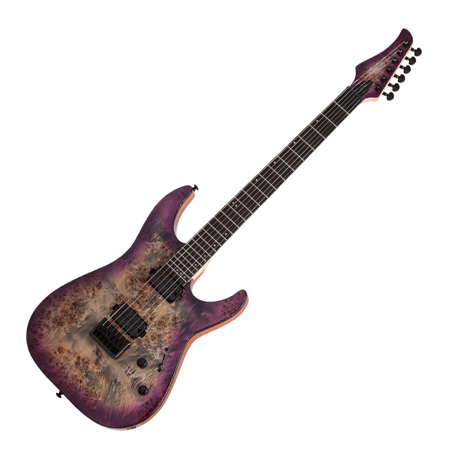 Schecter C6 Pro Electric Guitar HH Aurora Burst 3630