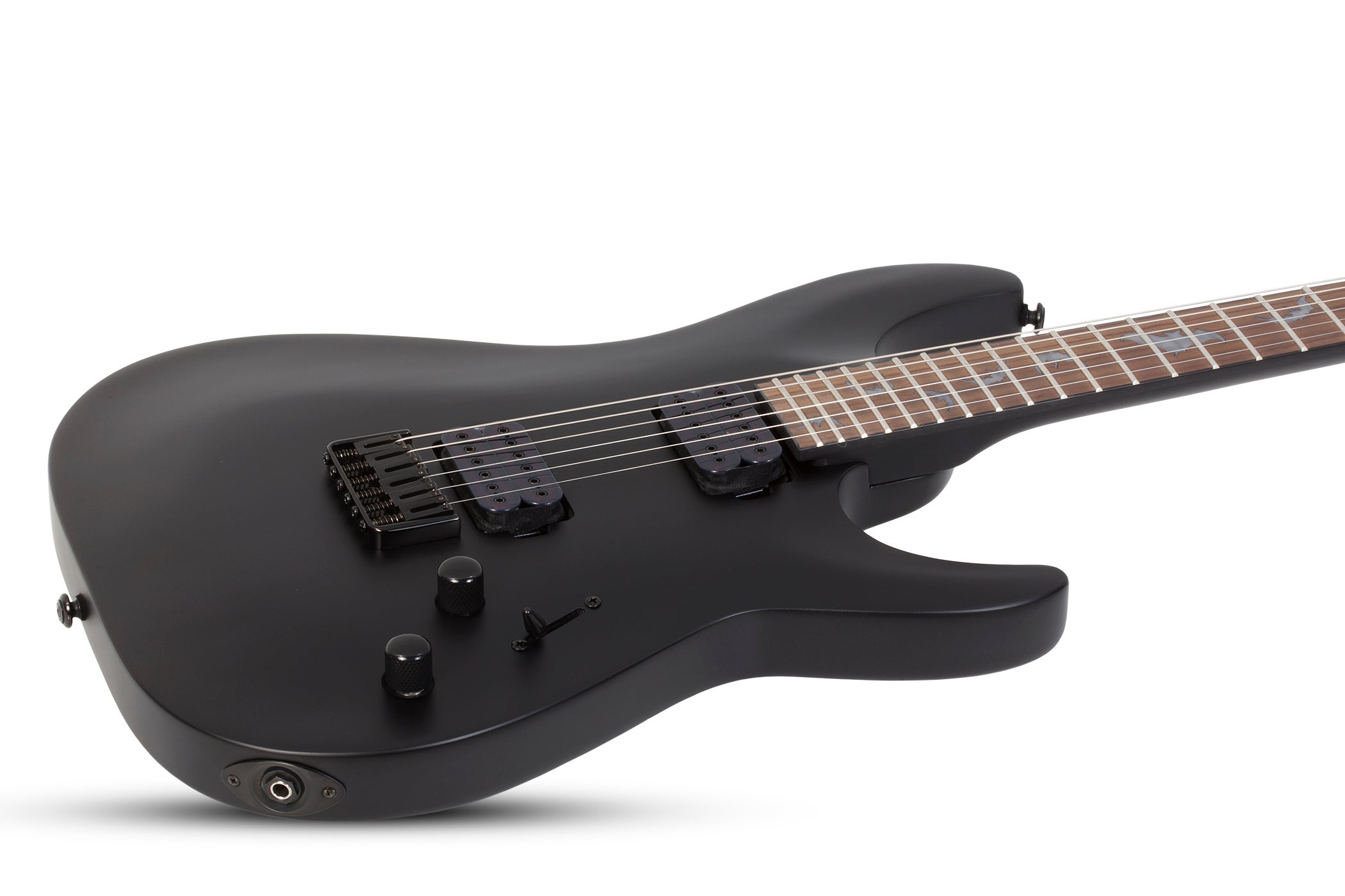 Schecter Damien-6 Electric Guitar HH Satin Black 2470