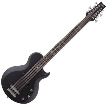 Schecter dUg Pinnick DP-12 12-string Bass Guitar - Satin Black, 459