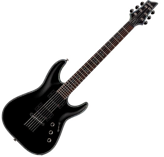 Schecter Hellraiser C1 Electric Guitar Hh Gloss Black 1787 Music