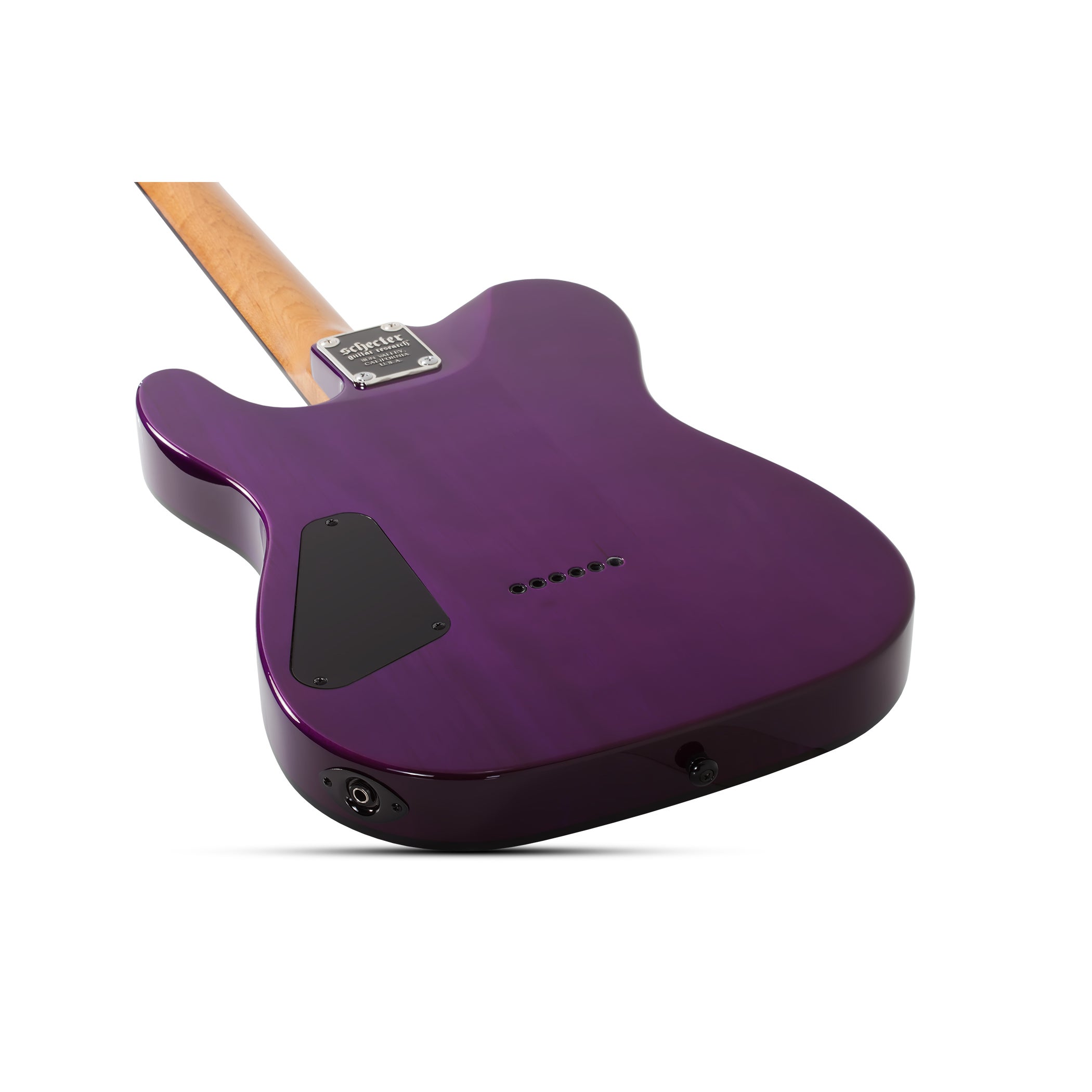 Schecter PT Standard Electric Guitar - Purple Burst Burl, 3956