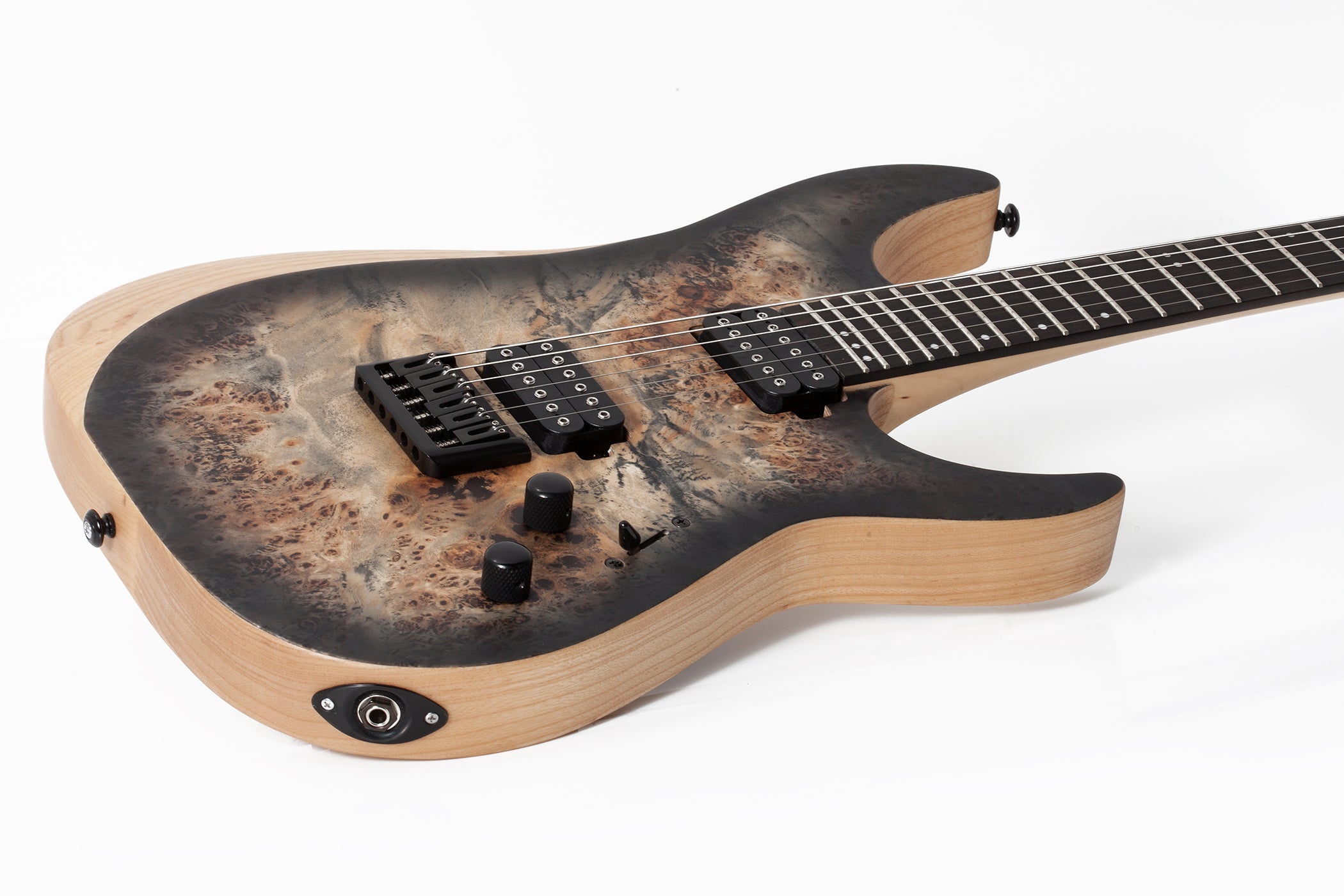Schecter Reaper-6 HH Electric Guitar - Charcoal Burst, 1500
