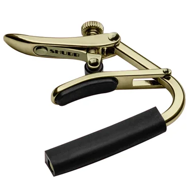 Shubb Capo Royale 12 String Guitar Capo - Gold
