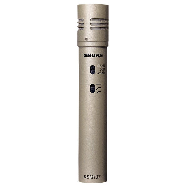 Shure KSM137 Small Diaphragm Cardioid Condenser Microphone
