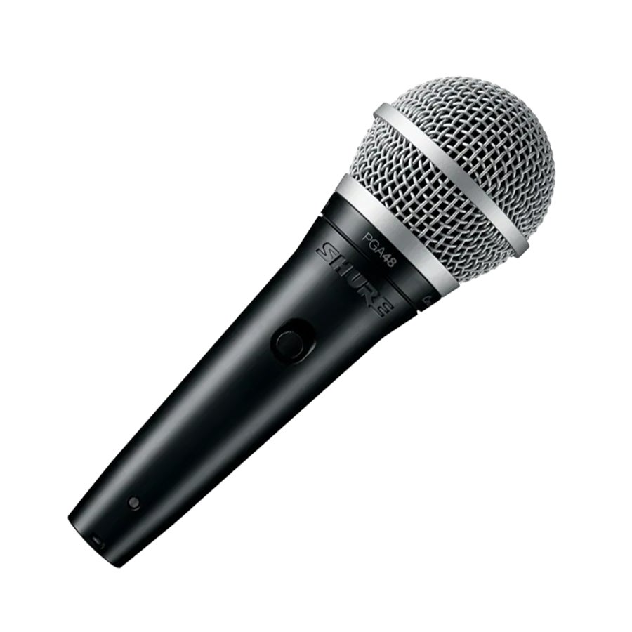 Shure PGA48-QTR Dynamic Vocal Microphone (XLR to 1/4