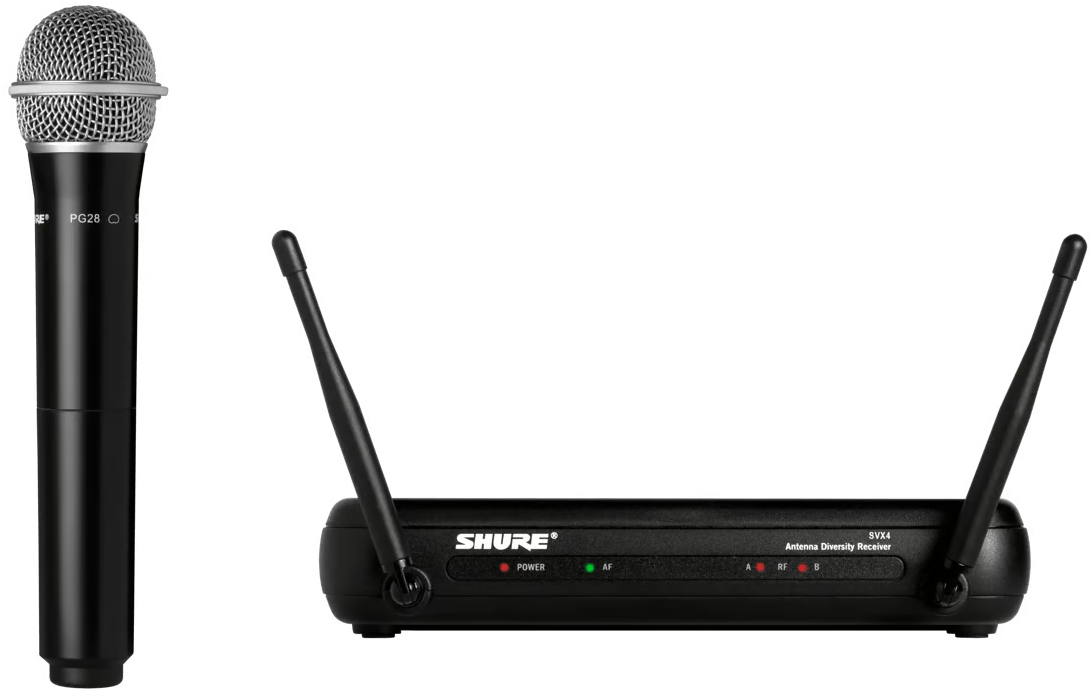 Shure SVX-24-PG58 Wireless Handheld Microphone System w/PG58