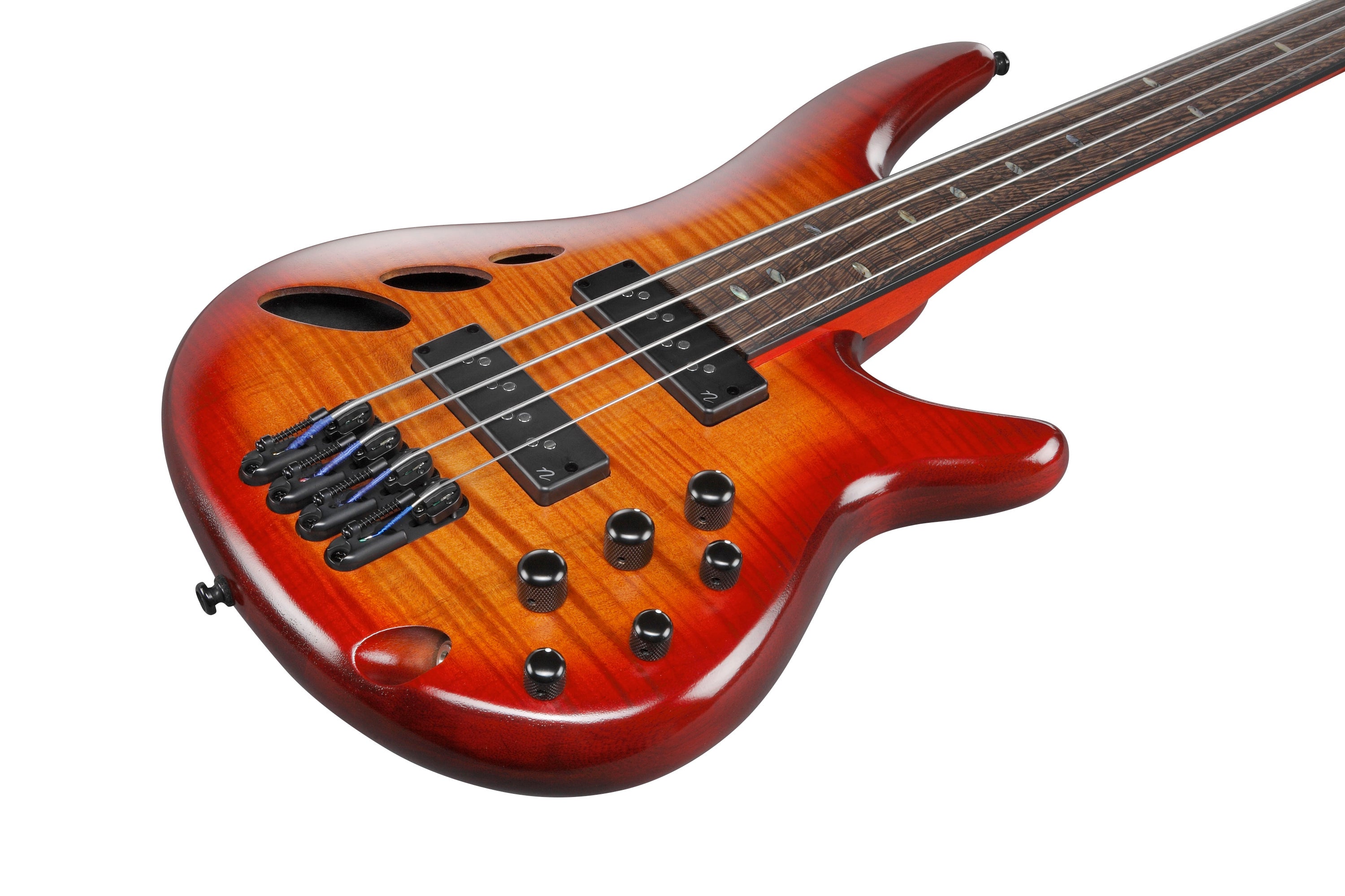 Ibanez SRD900F Fretless 4-String Bass Guitar - Brown Topaz Burst