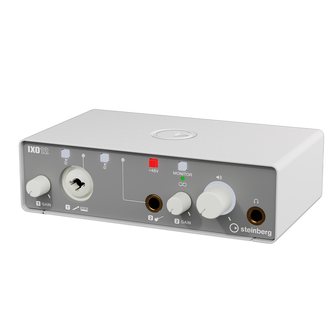 DTM・DAW Steinberg IXO12 Steinberg IXO12 2x2 USB-C Audio Interface - White | Music Works