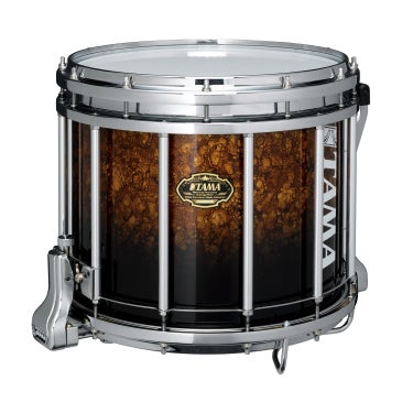 Tama B1412SLMCF 14x12 Fieldstar Maple Marching Snare Drum Molten Caramel Fade