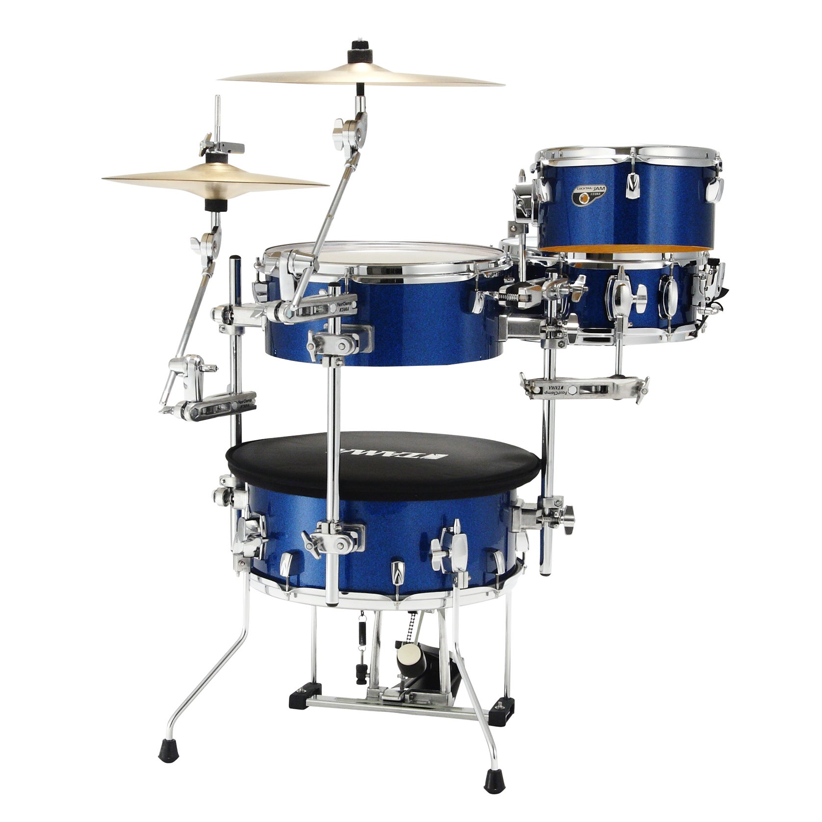 Tama CJB46C-ISP Cocktail Jam Drum Kit incl MCAX5366 - Indigo Sparkle