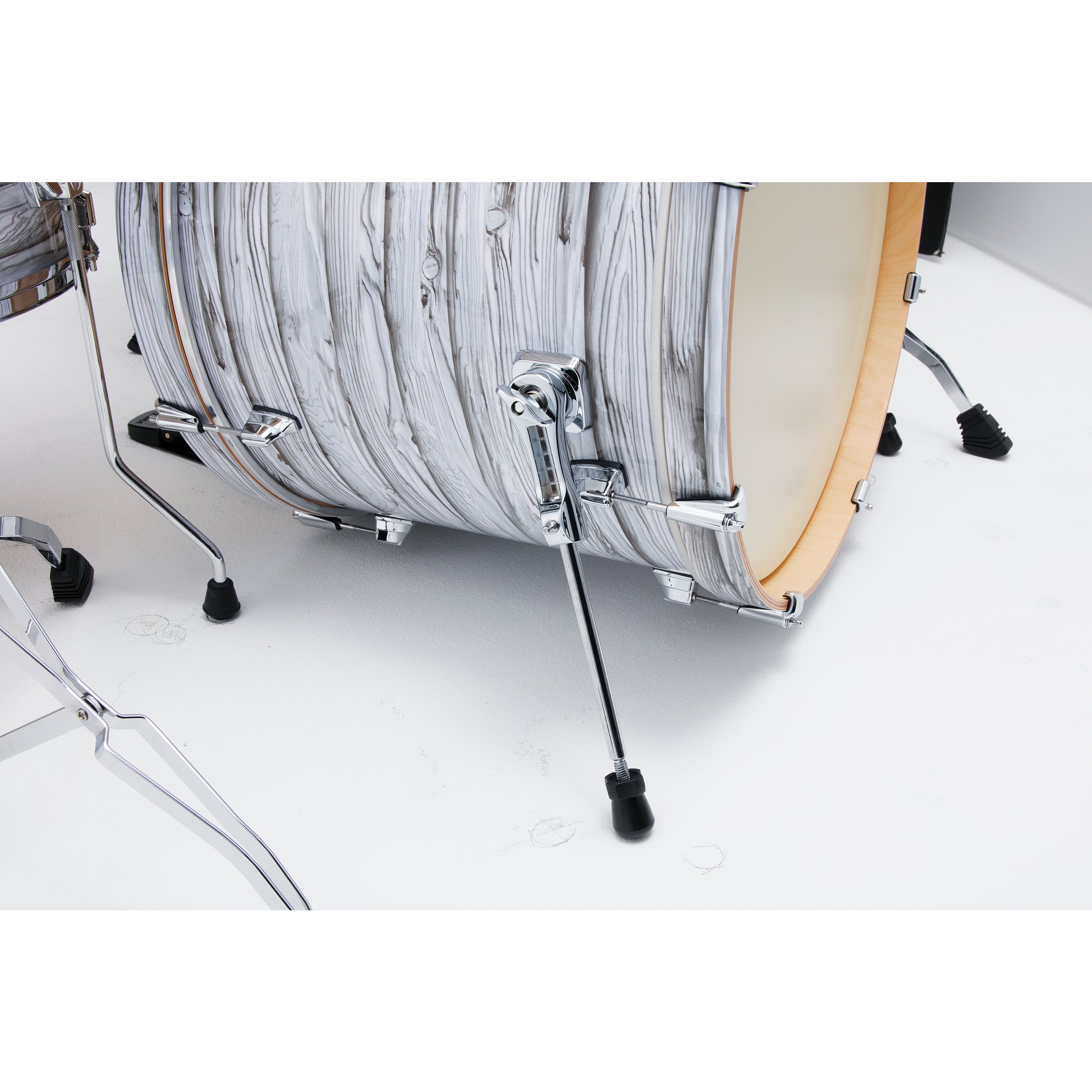 TAMA CK52KRS-ICA Superstar Classic 5-Piece Shell Pack with 22" Bass Drum with HB5W Hardware Pack - Ice Ash Wrap