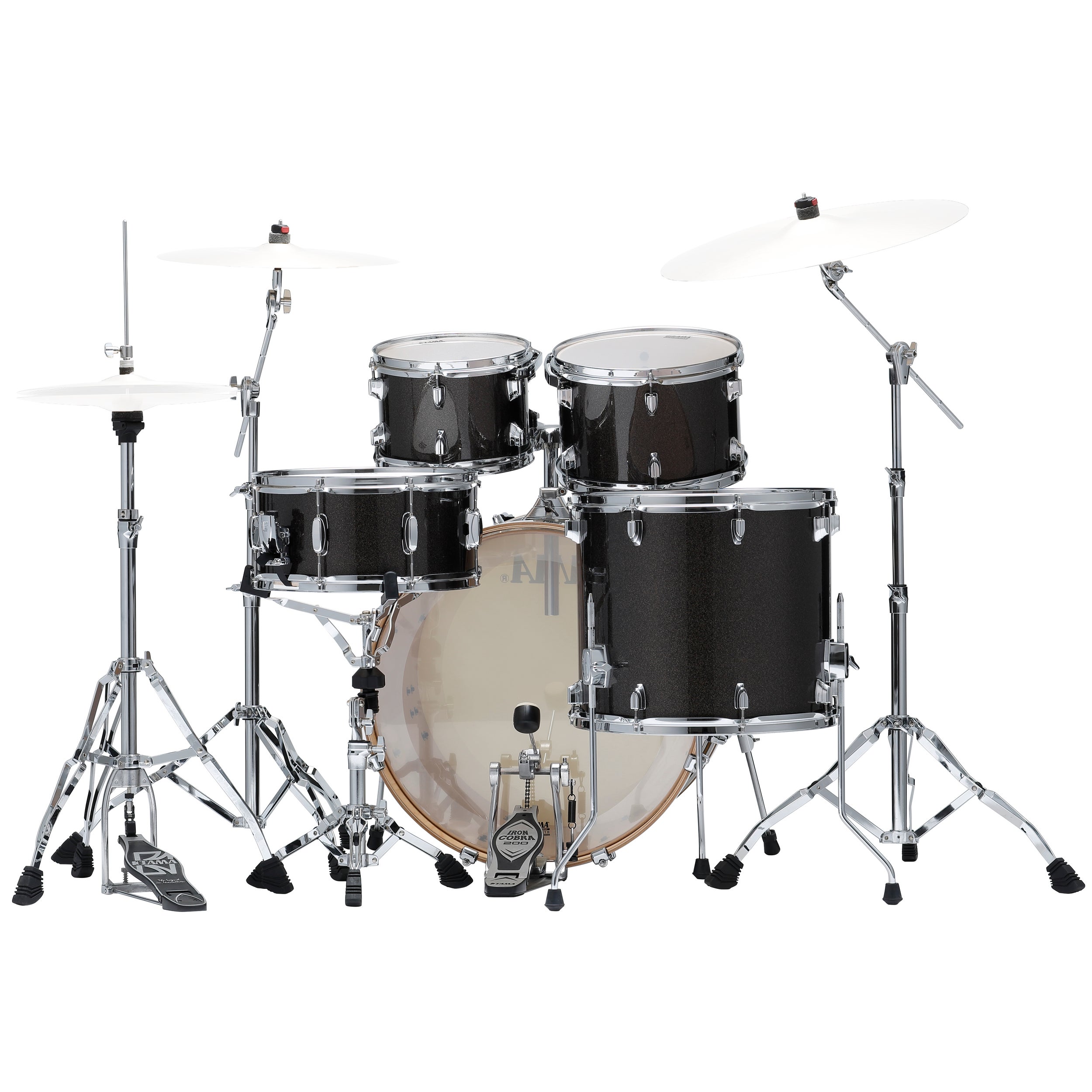 TAMA CK52KRS-MGD Superstar Classic 5-Piece Shell Pack with 22" Bass Drum with HB5W Hardware Pack - Midnight Gold Sparkle