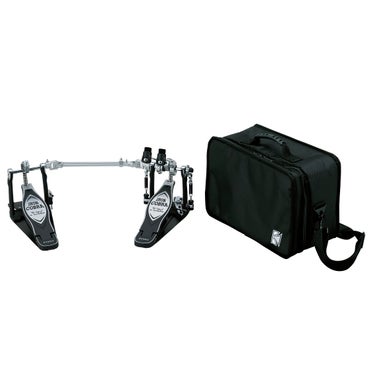TAMA HP900PWNMR Iron Cobra 900 Power Glide Twin Pedal Mirror Rod Special Bundle Pack