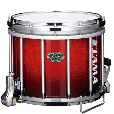 TAMA M1412 SL DCF Fieldstar Marching 14" x 12" Snare Drum - Dark Cherry Fade