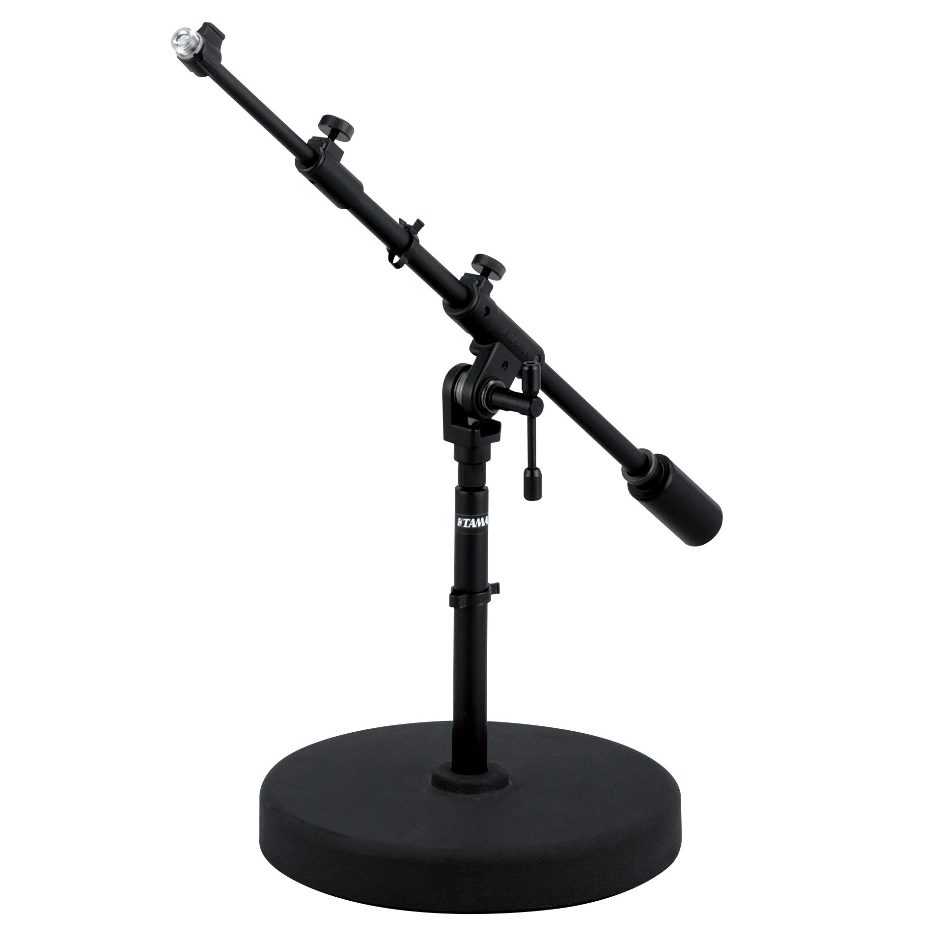 Tama MS736RELBK Ironworks Round Base Mic Stand - Black | Music Works