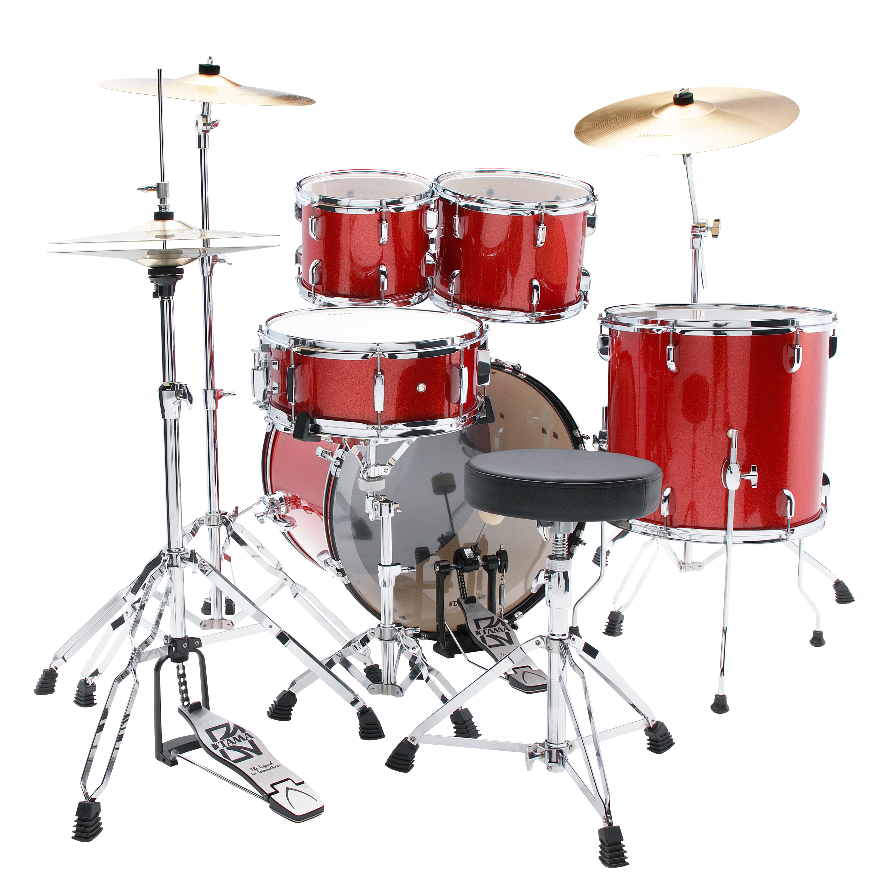 TAMA ST52H6C-CDS Stagestar 5-Piece Drum Kit with 22