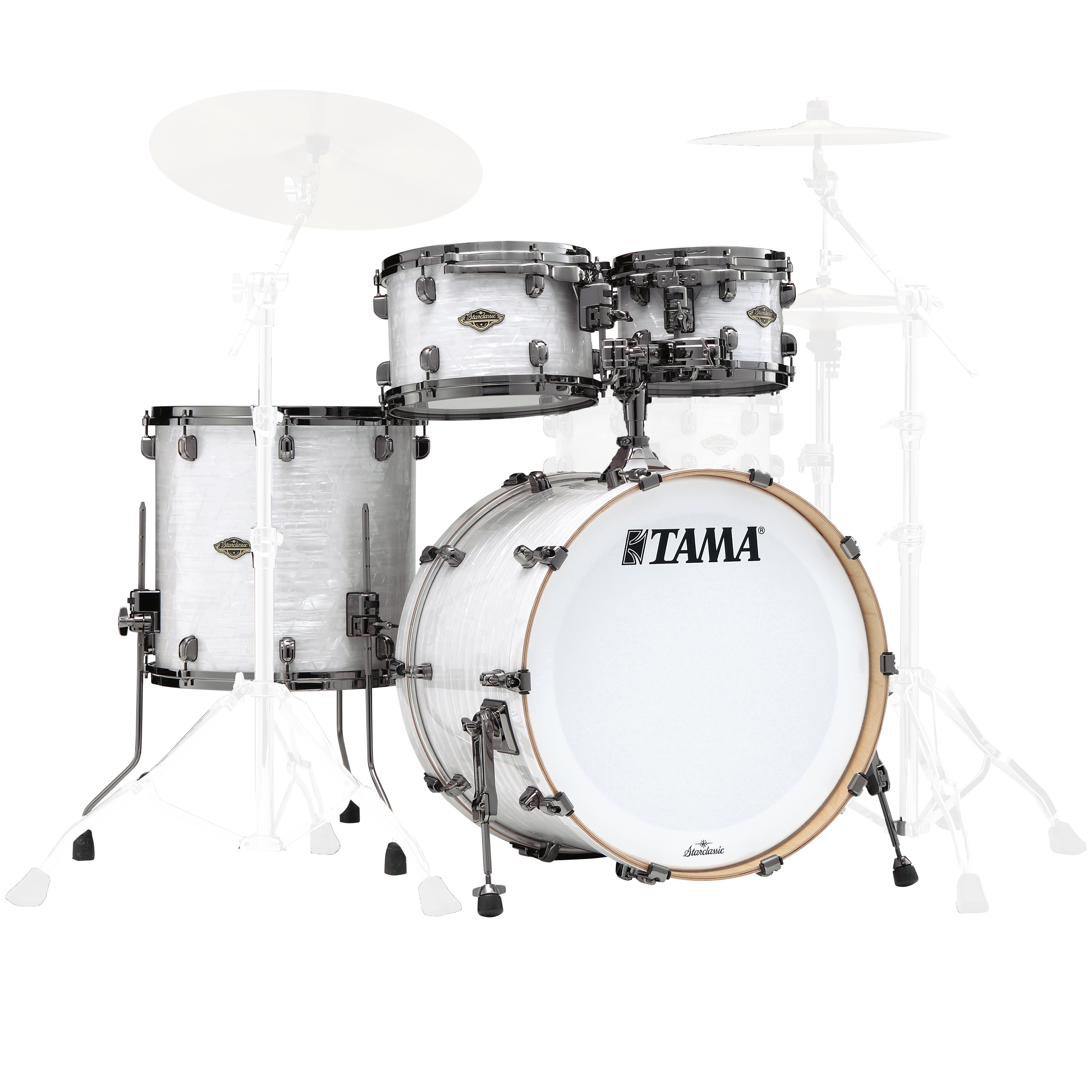 Tama WBS52RZSSPF Starclassic Walnut/Birch 5 Piece Drum Kit Shell