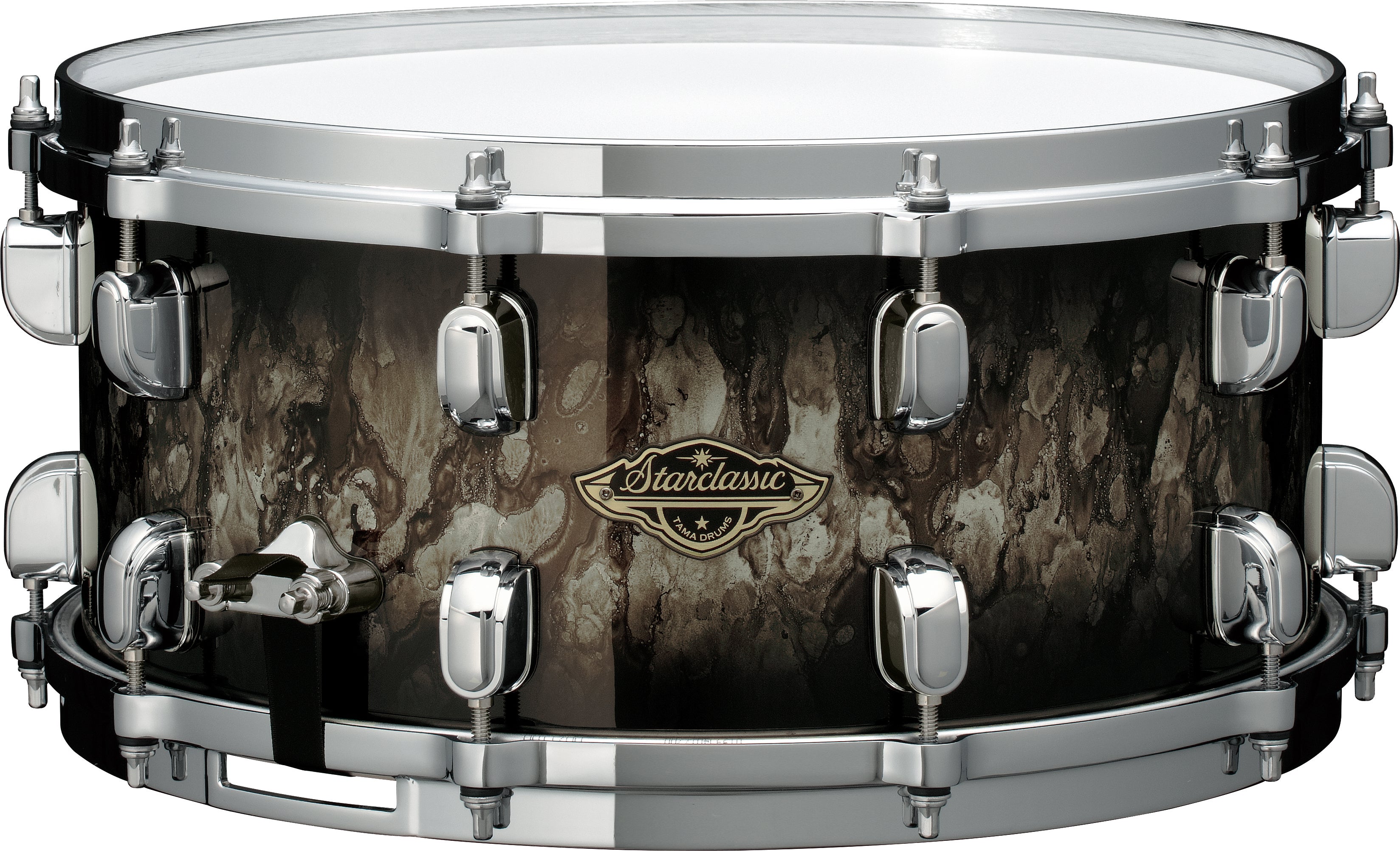 TAMA WBSS65 Starclassic Walnut/Birch 14" x 6.5" Snare Drum - Molten Platinum Burst | Music Works