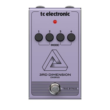 TC Electronic 3rd Dimension Chorus Guitar Effects Pedal