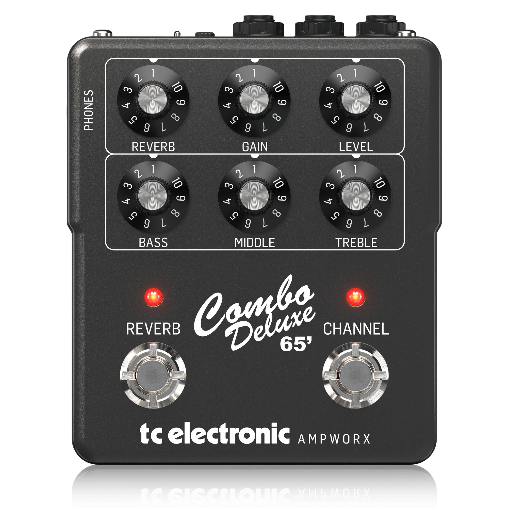 TC Electronic Ampworx Combo Deluxe '65 Preamp 2-channel Amplifier Simulator Pedal