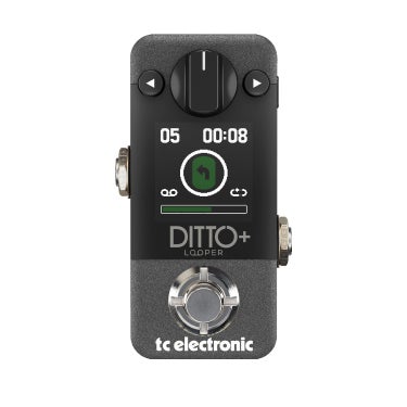 TC Electronic DITTO Plus Looper Micro Guitar Effects Pedal