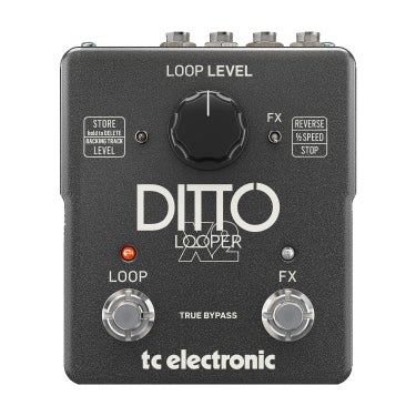 TC Electronic DITTO X2 Looper Guitar Effects Pedal