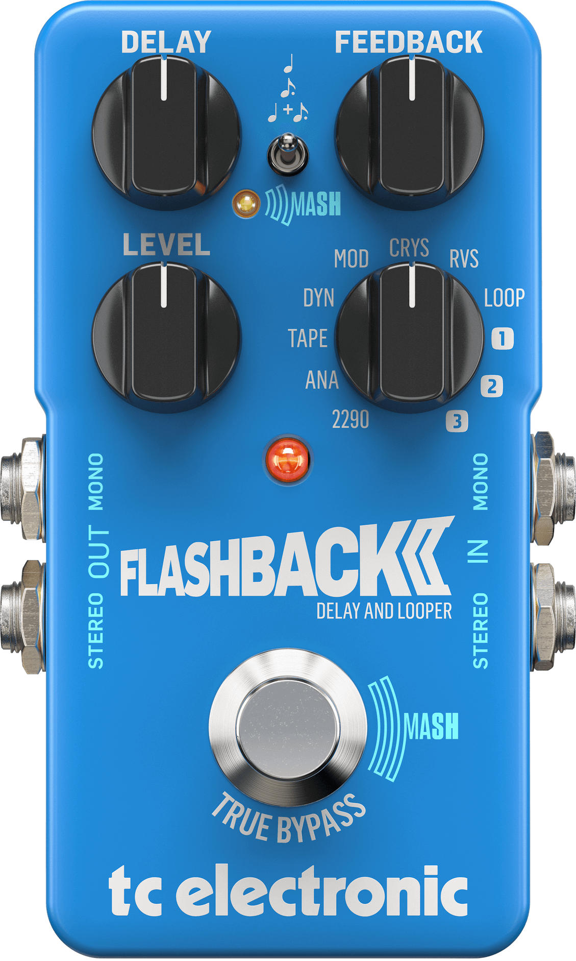 ギター tc electronic flashback2 delay TC Electronic Flashback 2 Delay Guitar Effects Pedal | Music Works