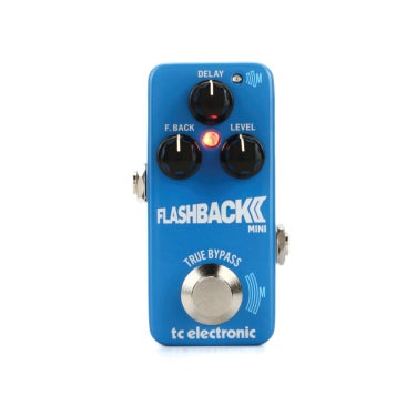 TC Electronic FLASHBACK 2 MINI DELAY Delay Mini Electric Guitar Effects Pedal