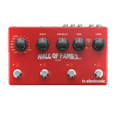 TC Electronic Hall of Fame 2 X4 Reverb Guitar Effects Pedal