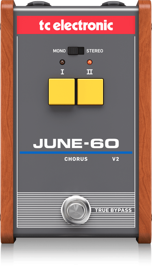 TC Electronic June-60v2 Vintage-Analog Chorus Pedal | Music Works