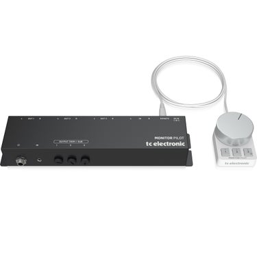 TC Electronic Monitor Pilot Multi-Monitor Switching Control Station with Elegant Desktop Controller and Calibrated Listening