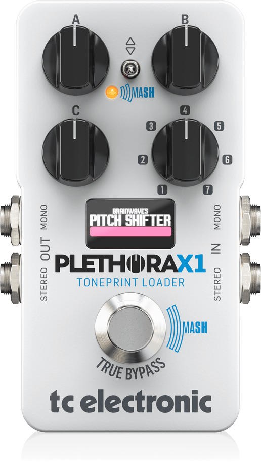 ギター TC Electronic Plethora X1 TC Electronic Plethora X1 TonePrint Multi-effects Pedal | Music Works