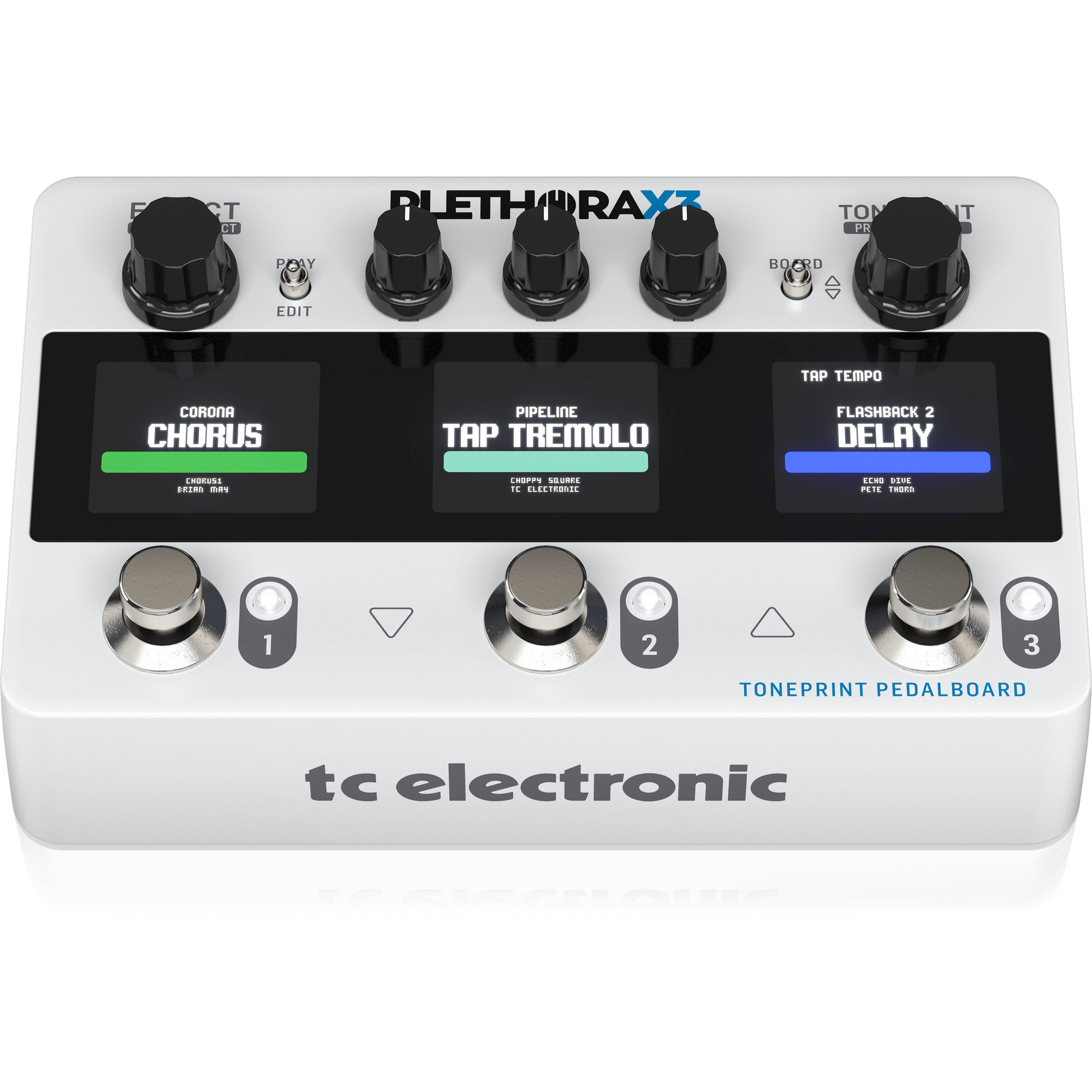 TC Electronic Plethora X3 TonePrint Multi-FX Pedalboard | Music Works