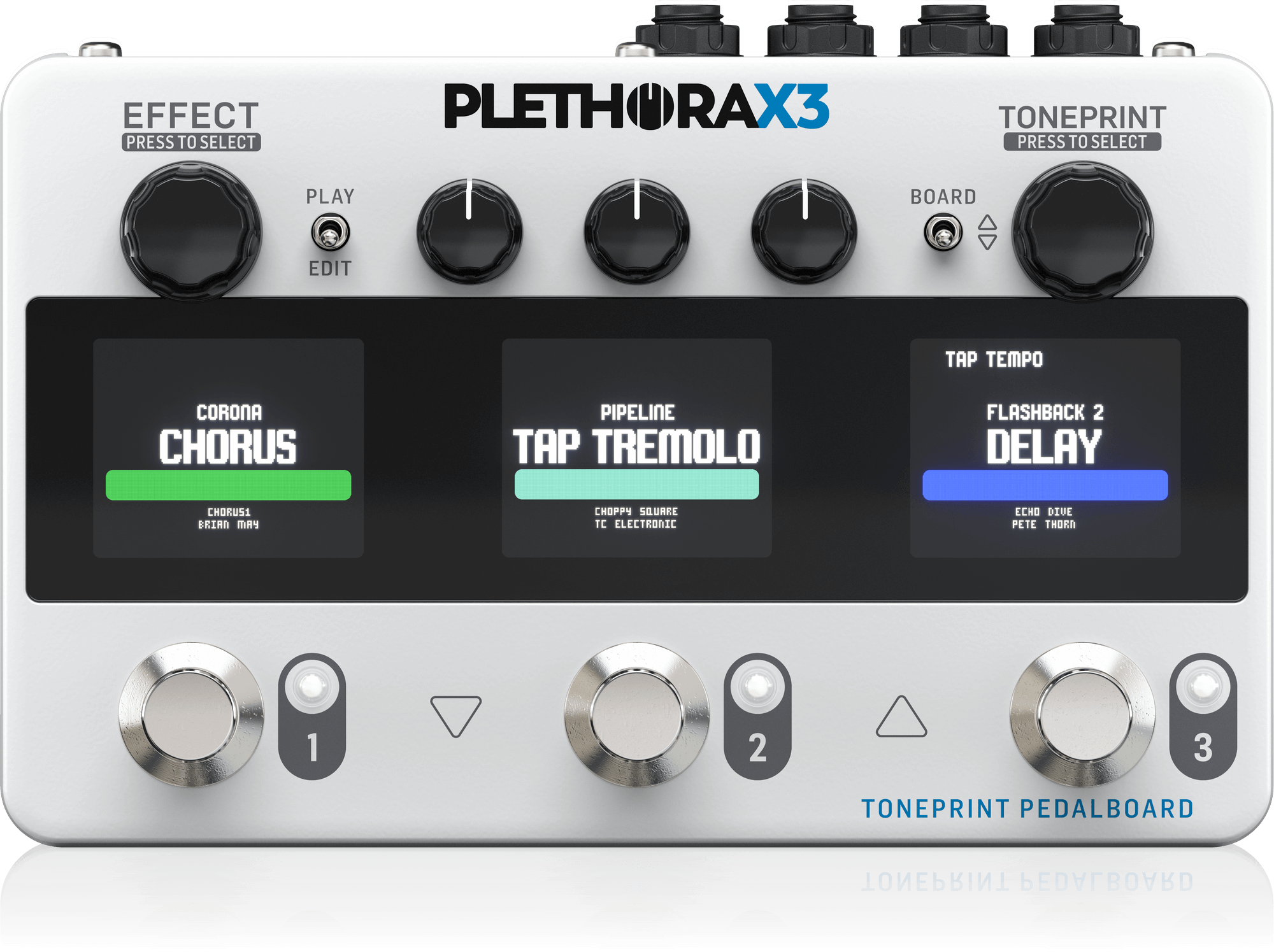 TC Electronic Plethora X3 TonePrint Multi-FX Pedalboard | Music Works