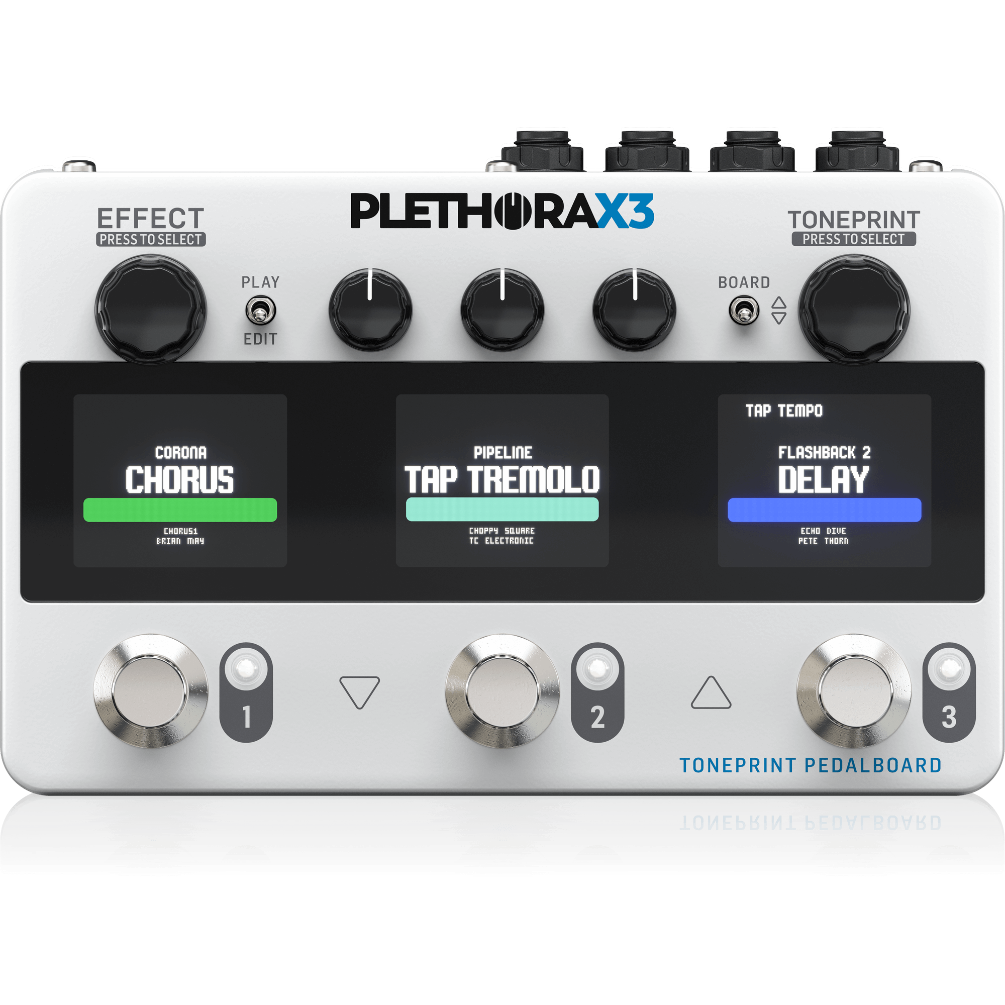 TC Electronic Plethora X3 TonePrint Multi-FX Pedalboard | Music Works