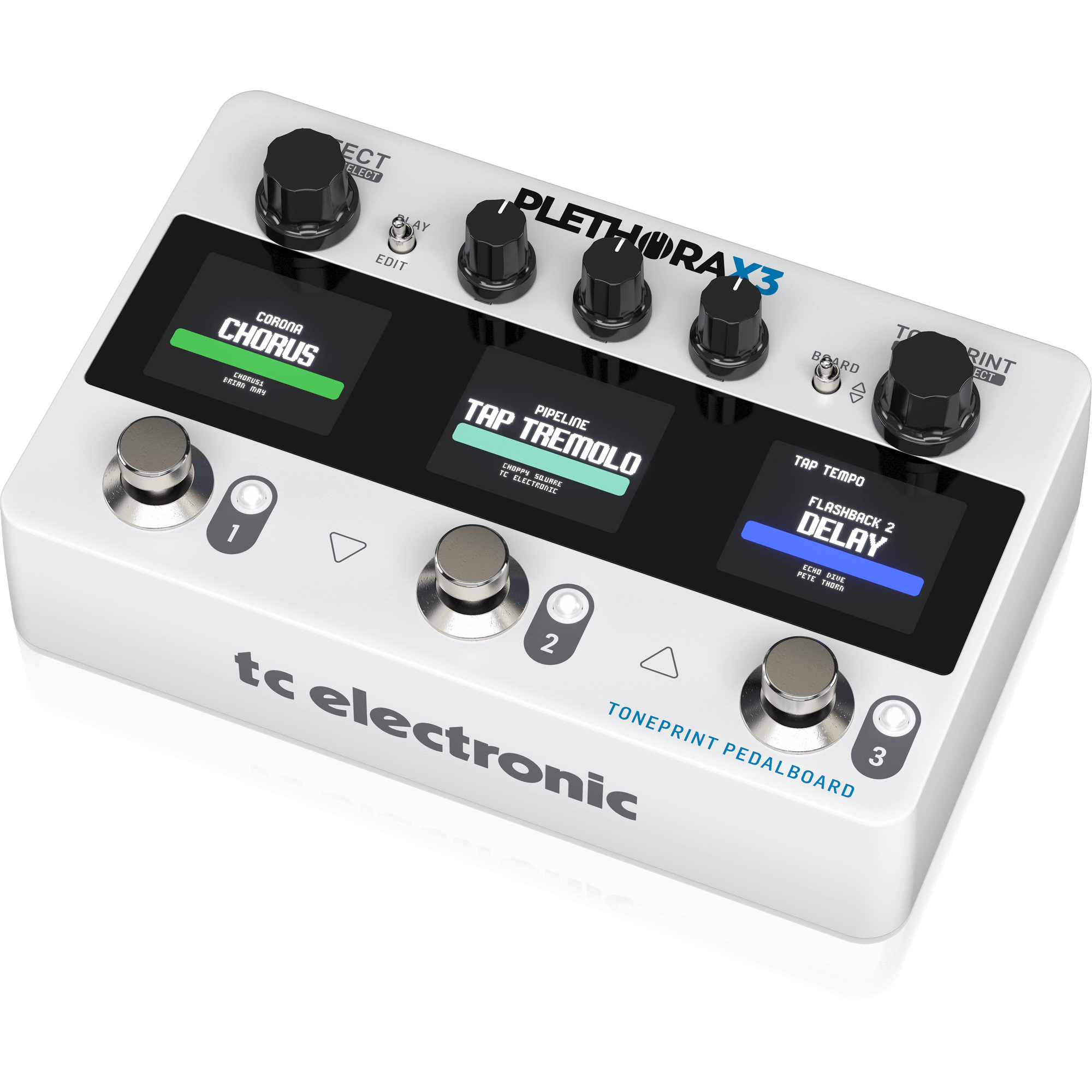 TC Electronic Plethora X3 TonePrint Multi-FX Pedalboard | Music Works