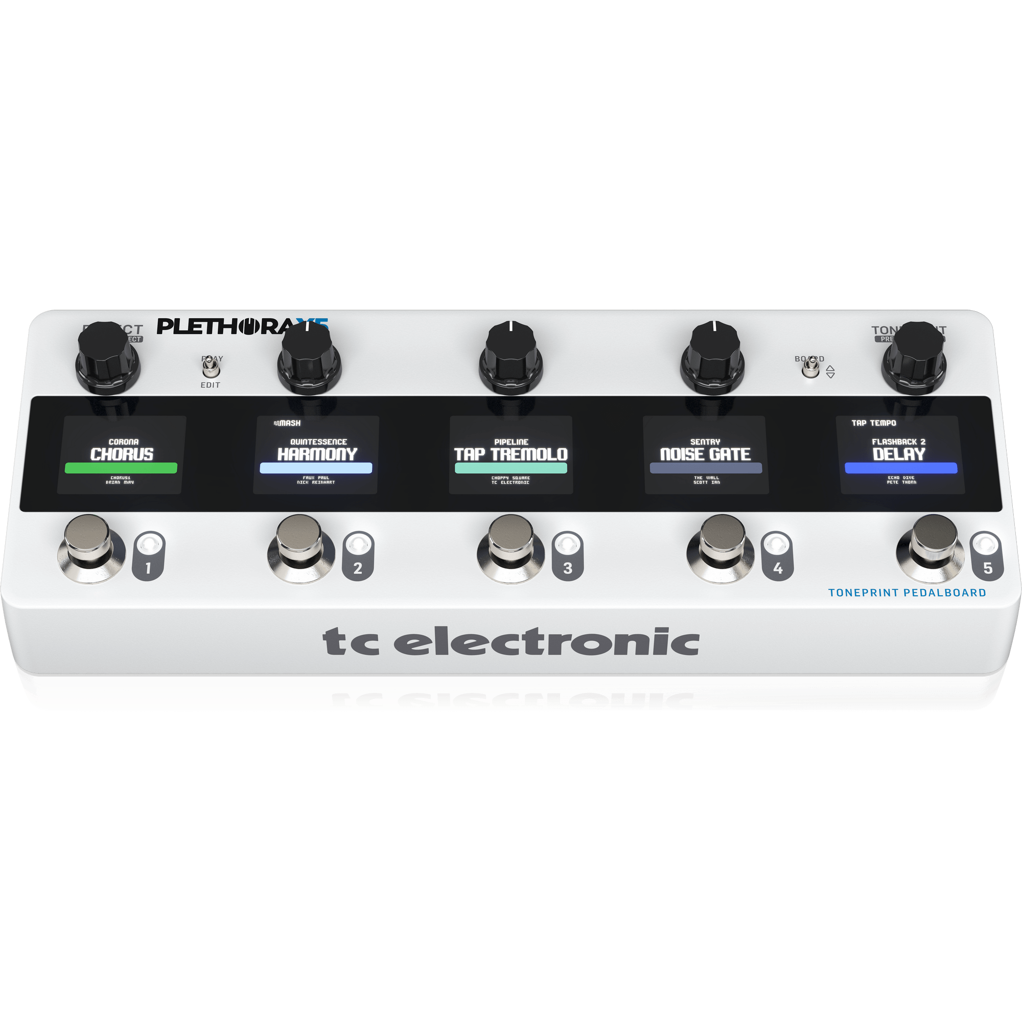 TC Electronic Plethora X5 TonePrint Multi-FX Pedalboard | Music Works